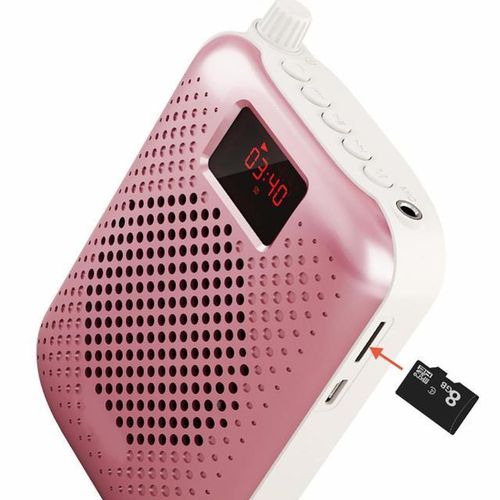 K500 Portable Bluetooth Speakers Voice Amplifier Megaphone Loudspeaker With Microphone Usb Charging Auto Speaker For Teaching