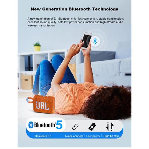 Jbl Go 3 Go3 Wireless Bluetooth Speaker Subwoofer Outdoor Speaker Ip67 Waterproof Mini Speaker Bass Sound 8 Colour