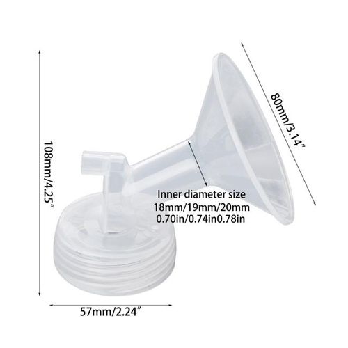 Flange Valves Bottle Backflow Protector 18/19/20mm for Breast Durable