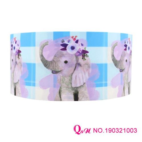 Qn Ribbon Cute Animal Carton Grosgrain Ribbons Foe Making Hair Bows Wedding Decorative Box Wrapping Diy Crafts