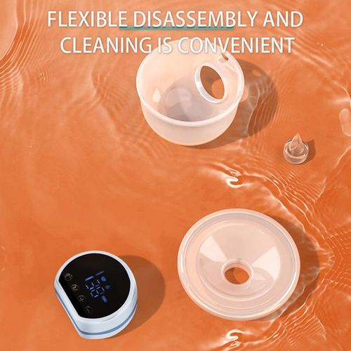 Adjustable Electric Breast Pump Silent Wearable Automatic Milker Hand-Free Portable Milk Extractor USB Chargable for Home