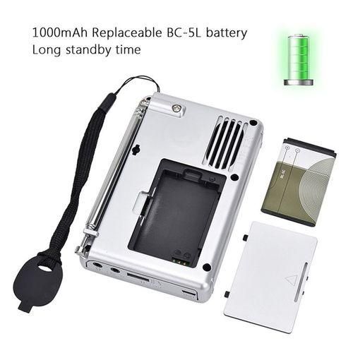 K607 Portable Radio AMFMSWTF Pocket Radio MP3 Digital