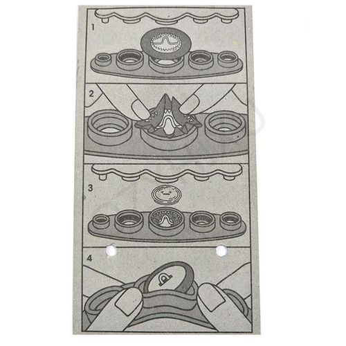 673170 Self Cover Button Making Press Tool For Button Sizes 11 15 19 23 29mm Sew Craft 7yj323