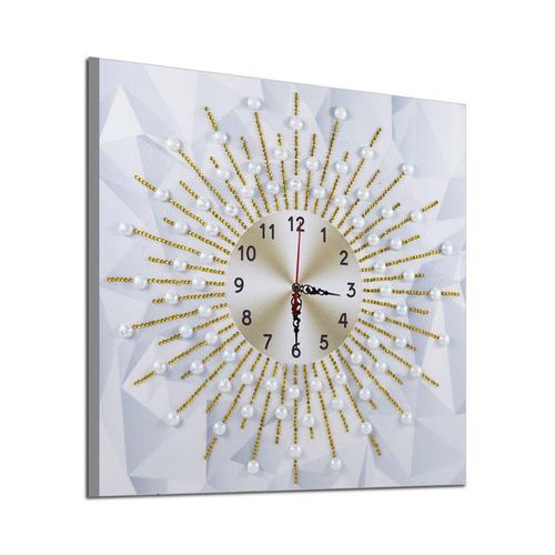 Creative Rose Peacock Butterfly Wall Clock Diamond Painting Cross Stitch Diy Diamonds Embroidery Mosaic Wall Art Home Decoration
