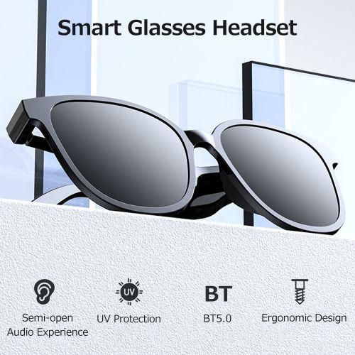 Smart Wireless BT5.0 Headset Music Glasses Outdoor Cycling