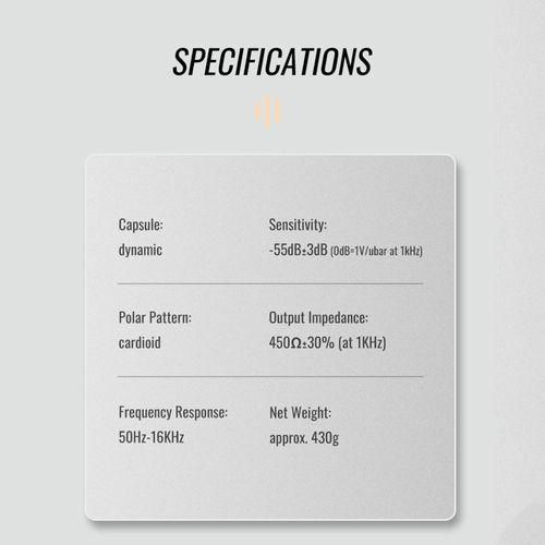 Takstar TA68 Profession Dynamic Microphone Dynamic
