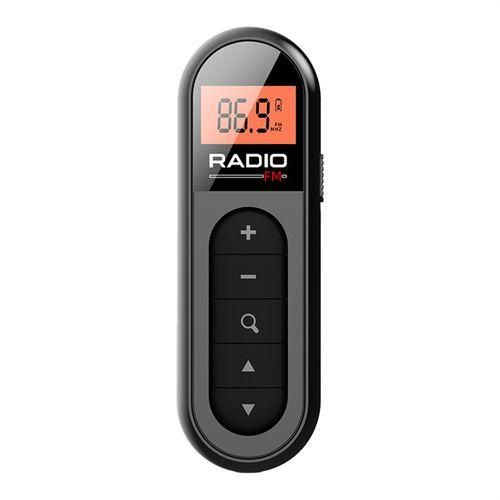 Mini Pocket FM Radio Rechargeable Portable 76108MHZ Radio R