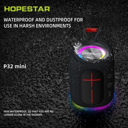 HOPESTAR P32mini TWS Waterproof Wireless Bluetooth Speaker (Black)