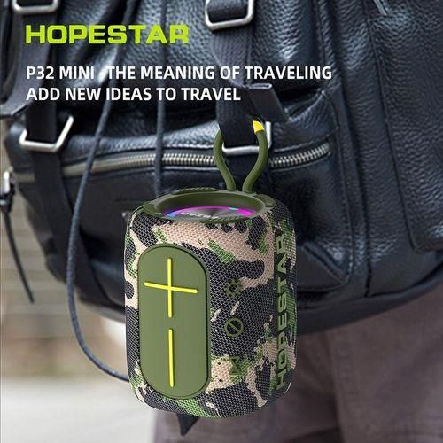 HOPESTAR P32mini TWS Waterproof Wireless Bluetooth Speaker (Black)