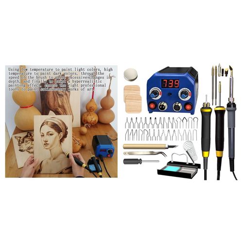 Professional Wood Burning Set With Adjustable  A