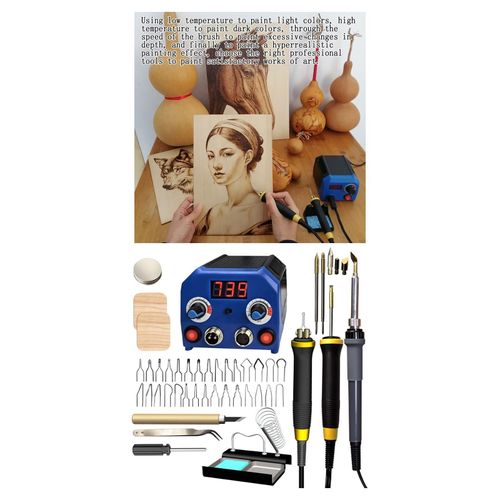 Professional Wood Burning Set With Adjustable  A