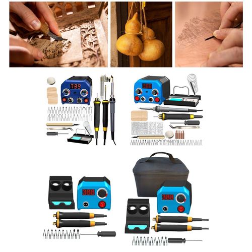 Professional Wood Burning Set With Adjustable  A
