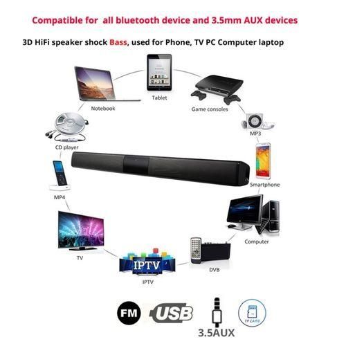 20W Bluetooth Speaker Soundbar