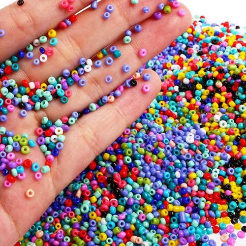 14400Pcs Glass Spacer Beads Loose For DIY Bracelet Jewelry