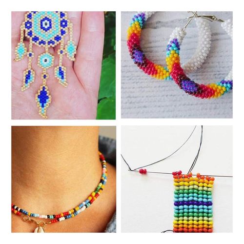 14400Pcs Glass Spacer Beads Loose For DIY Bracelet Jewelry