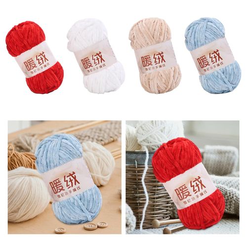 Velvet Yarn For Crocheting Chenille Yarn For Hand