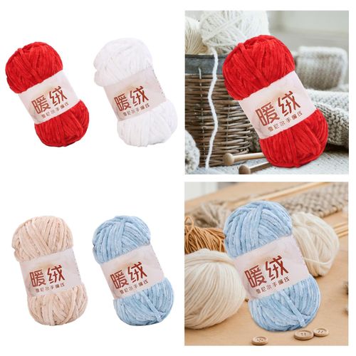 Velvet Yarn For Crocheting Chenille Yarn For Hand