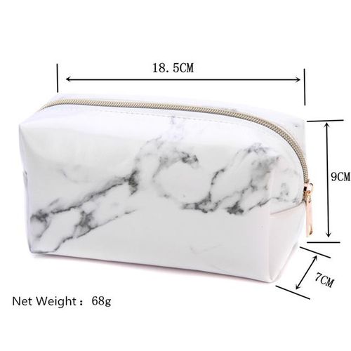 Kpop Marble Pencil Case Kawaii For Girls Boy Large Zipper Purse Makeup Storage Coetic Bag Pen Box School Supplies Stationery