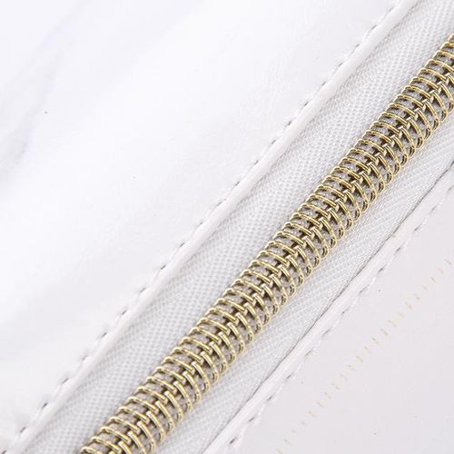 Kpop Marble Pencil Case Kawaii For Girls Boy Large Zipper Purse Makeup Storage Coetic Bag Pen Box School Supplies Stationery