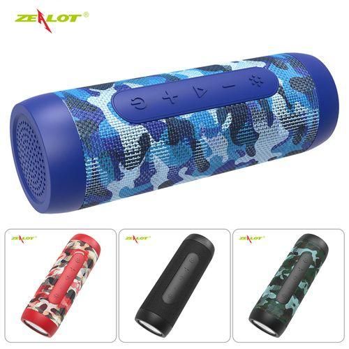 Zealot S22 Bike Speakers BT Wireless With Lights APP FM