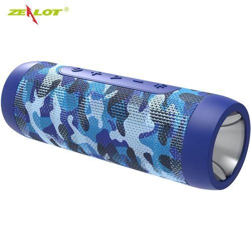 Zealot S22 Bike Speakers BT Wireless With Lights APP FM