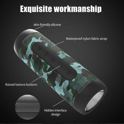 Zealot S22 Bike Speakers BT Wireless With Lights APP FM