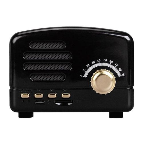 Bt01 Vintage Wireless Bluetooth Speakers Rechargeable Portable Speaker Subwoofer Music Player Loudspeaker Bluetooth Speakers