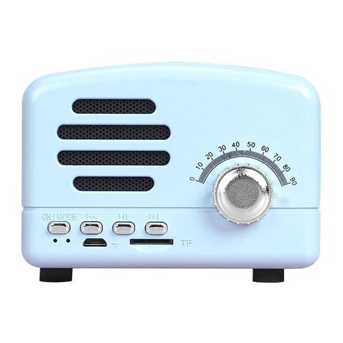 Bt01 Vintage Wireless Bluetooth Speakers Rechargeable Portable Speaker Subwoofer Music Player Loudspeaker Bluetooth Speakers