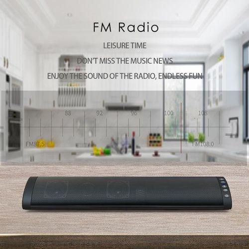 BS-41A Wall-mounted Bluetooth-compatible TV Soundbar-Black