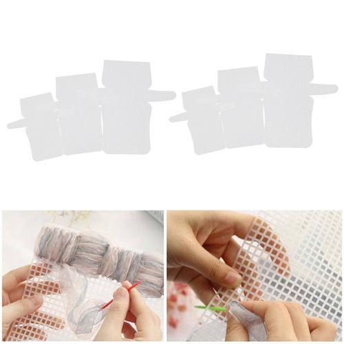 6 Pieces Mesh Plastic Canvas Sheets For DIY Crafts Bag Acrylic Yarn