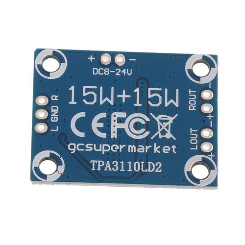 TPA3110 Digital Amplifier Module Board Class D 12V High Sound Quality