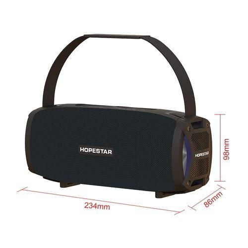 HOPESTAR H24 Pro Portable Outdoor Waterproof Woven Textured Bluetooth Speaker With Rhythm Light