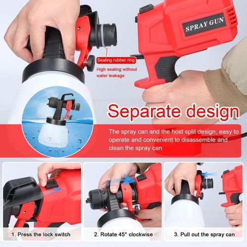 Electric Paint Spraying Machine 800ml Large Capacity Paint