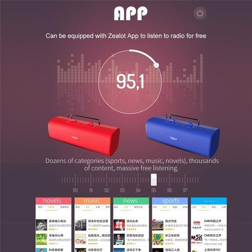 Alarlante Wireless Bluetooth Zealot S40 Colonna Sonora Radio Fm Esterna Tws Batteria Musicale Portatile Impermeabile 1800 Mah