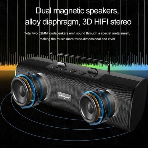 Alarlante Wireless Bluetooth Zealot S40 Colonna Sonora Radio Fm Esterna Tws Batteria Musicale Portatile Impermeabile 1800 Mah