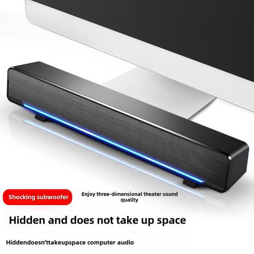 Computer TV sound desktop subwoofer home multimedia speakers long speaker super good sound quality