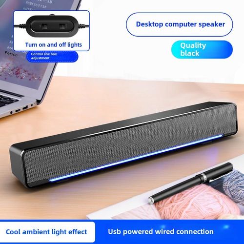 Computer TV sound desktop subwoofer home multimedia speakers long speaker super good sound quality
