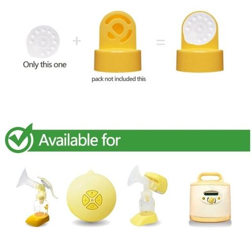 1/10Pcs Breast Repalcement Component Spare Membrane White for Swing Reliable Pumping Accessory