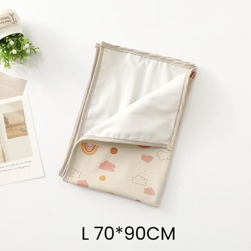 35*50 Baby Diaper Mat Soft PU Waterproof Leak Proof Washable Newborn Pad Changing Pad Liners Reusable Picnic Travel Mats