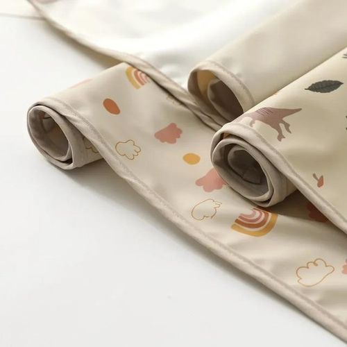 35*50 Baby Diaper Mat Soft PU Waterproof Leak Proof Washable Newborn Pad Changing Pad Liners Reusable Picnic Travel Mats