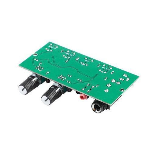 2Way Music Preamplifier Micophone Amplifier Board Karaoke Mixing Amplification Computer Audio Signal Mixer Board DC 1224