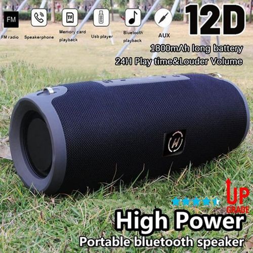 Outdoor Bluetooth 5.0 Speakers High Louder Volume Column Wireless Portable Waterproof Speaker Bass Stereo Surround Soundbar