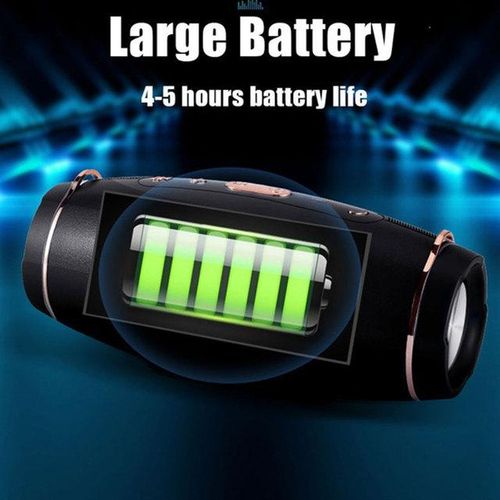 Outdoor Bluetooth 5.0 Speakers High Louder Volume Column Wireless Portable Waterproof Speaker Bass Stereo Surround Soundbar