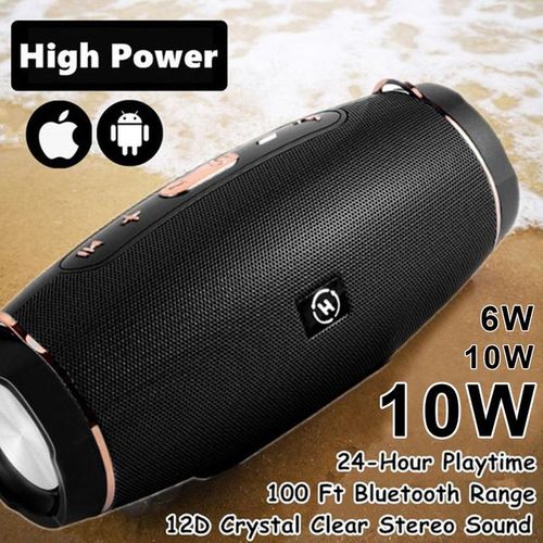Outdoor Bluetooth 5.0 Speakers High Louder Volume Column Wireless Portable Waterproof Speaker Bass Stereo Surround Soundbar