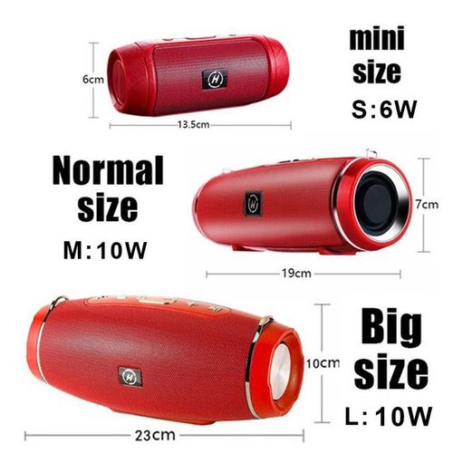 Outdoor Bluetooth 5.0 Speakers High Louder Volume Column Wireless Portable Waterproof Speaker Bass Stereo Surround Soundbar