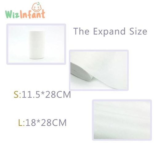 WizInfant Unscented Biodegradable Nappy Liners 100% Biodegradable & Flushable, Highly Absorbent,Breathable &