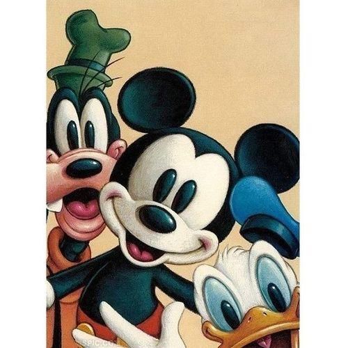 Diy Mickey Minnie Mouse Diamond Painting Diamond Rhinestone Cross Stitch Kit Baby Hand Embroidery Crafts