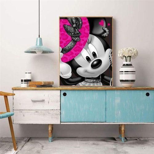 Diy Mickey Minnie Mouse Diamond Painting Diamond Rhinestone Cross Stitch Kit Baby Hand Embroidery Crafts