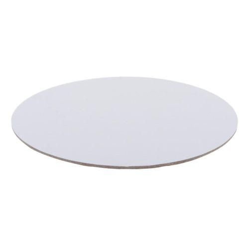 Round Blank Wood Stretched Canvas Panels Board Cotton For Oil Acrylic