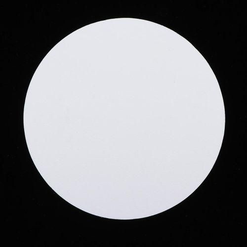 Round Blank Wood Stretched Canvas Panels Board Cotton For Oil Acrylic